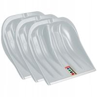 SZUFLA GŁOWICA ŁOPATY DO ŚNIEGU BEZ TRZONKA 3SZT