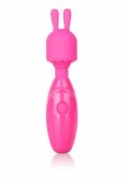 calexotics tiny teasers bunny - kompaktowy masażer z elastycznymi uszami