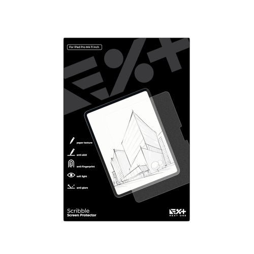 NEXT ONE Ochrona ekranu z teksturą papieru Scribble iPad Pro M4 11" na Arena.pl