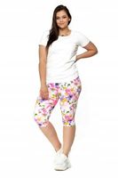 moraj - t-shirt bawełniany damski - biały - xl