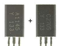 Para 2SA1145 + 2SC2705 tranzystor 150V 50mA TO92 wysoka obudowa TO92MOD