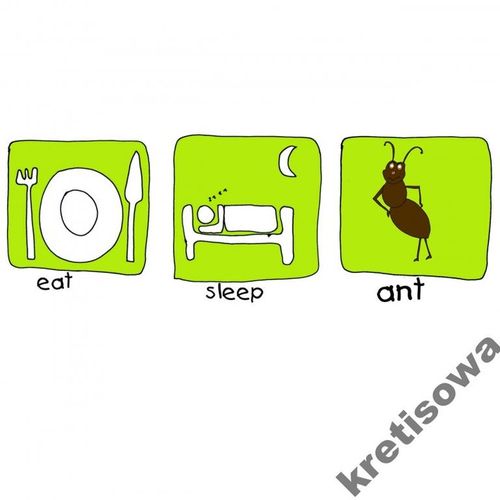 MĘSKA KOSZULKA MRÓWKA MRÓWKOJAD WZORY m3b na Arena.pl