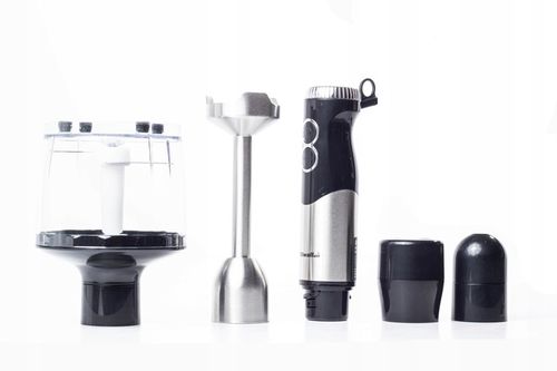 BLENDER RĘCZNY WIELOFUNKCYJNY RIWALL RB-01 6w1 TYTANOWE OSTRZA MOCNY na Arena.pl