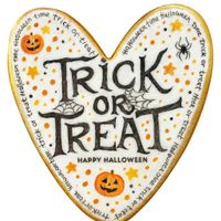 CIASTKO LUKROWANE HALLOWEEN NO.19 ROZ.M SERCERĘCZNIE ROBIONE