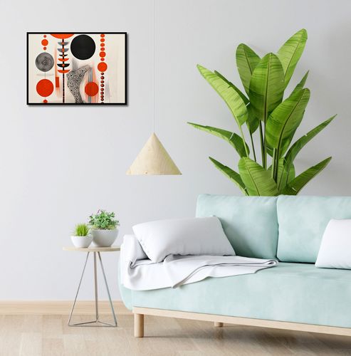 Plakat 55x40cm Kontrastowy Kosmos na Arena.pl