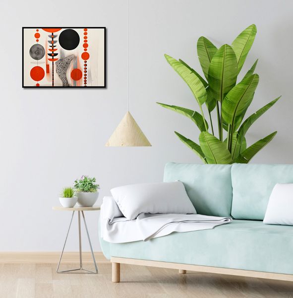 Plakat 55x40cm Kontrastowy Kosmos zdjęcie 4