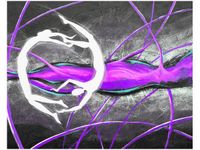 40X50CM POSTACIE TAŃCU OBRAZ