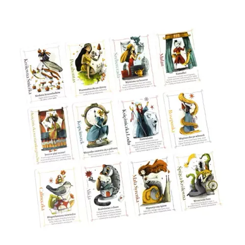 Zbuntowane księżniczki - strategiczna gra karciana dla 3-6 graczy - Muduko na Arena.pl