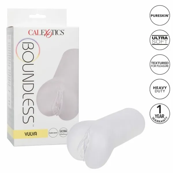 calexotics boundless intymny system vulva transparentny 14 cm zdjęcie 3
