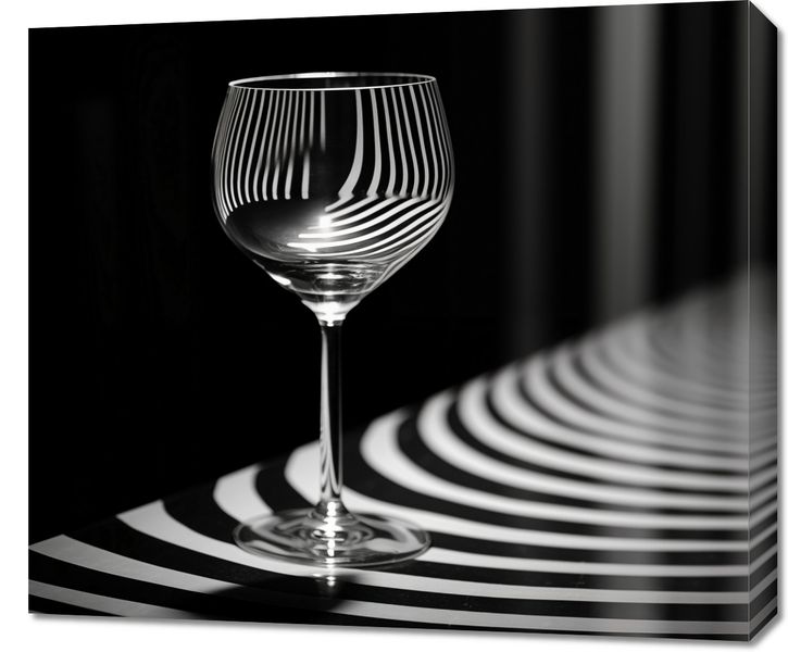 Obraz 70x60cm Refleksje nad Szkłem zdjęcie 1