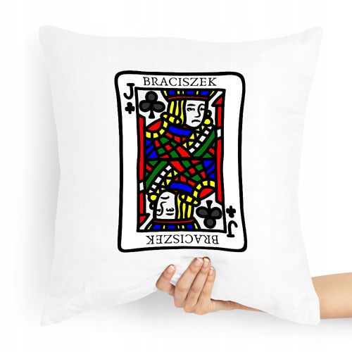 Poduszka Prezent Dla Brata Braciszek Walet Z Nadrukiem Ze Zdjęciem na Arena.pl