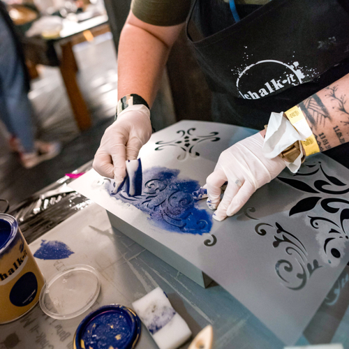 Szablon do stylizacji i dekoracji mebli Chalk-it 701 SYMMETRIC na Arena.pl