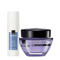 Avon Platinum Zestaw kosmetyk Serum Krem na dzień