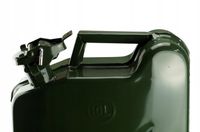 KANISTER na PALIWO olej 10L metalowy ATEST UN