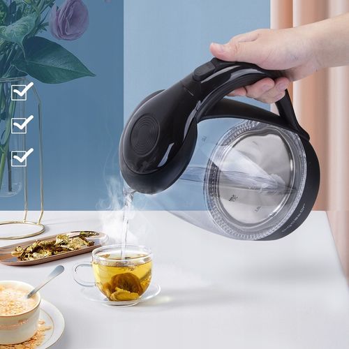 Czajnik elektryczny Aigostar Adam 2200 W 1,7 l czarny na Arena.pl