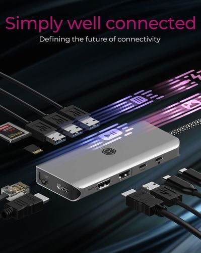 Stacja dokujaca ICY BOX USB-C 12w1 PD 100W na Arena.pl