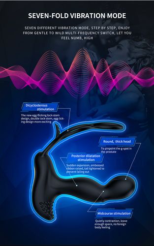 wibrator silicone massager 7 function and heating function, black na Arena.pl