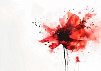 Plakat 42x29,7cm Płynna Akwarela