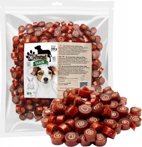 Przysmak, przekąska dla psa Sushi z Królika i Dorsza (95%) Mr.Pretzel 500g na Arena.pl