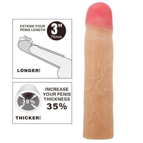 pretty love - kylian flesh, extend your penis lenghth 3'' (76mm) na Arena.pl