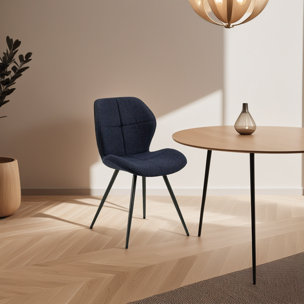 Krzesło Petri Monza granatowe zdjęcie 2