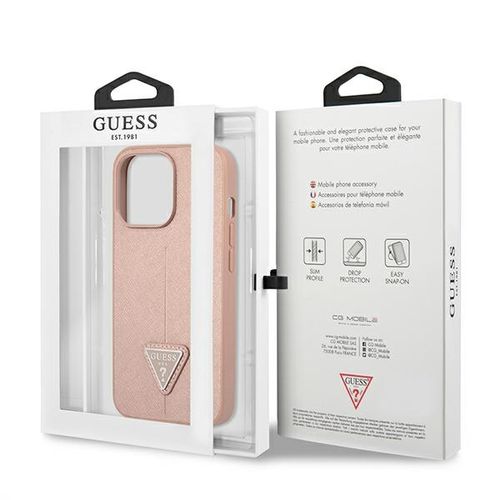 Etui Guess do iPhone 14 Pro, Różowy na Arena.pl