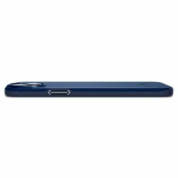 Etui Spigen Thin Fit na iPhone 15 Plus - niebieskie zdjęcie 1