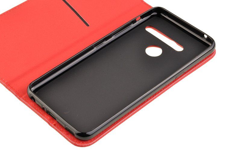 Etui Smart do LG G8 ThinQ czerwony zdjęcie 4