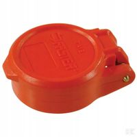 Pokrywa Gniazda 1/2" Czerwona