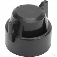 Pokrywka Dyszy,Bagnet, Czarny, Z Uszczelką, TeeJet