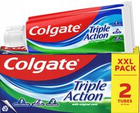COLGATE TRIPLE ACTION PASTA DO ZĘBÓW 2X75 ML