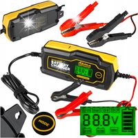 PROSTOWNIK samochodowy MIKROPROCESOROWY ładowarka AKUMULATOROWA 6V 12V