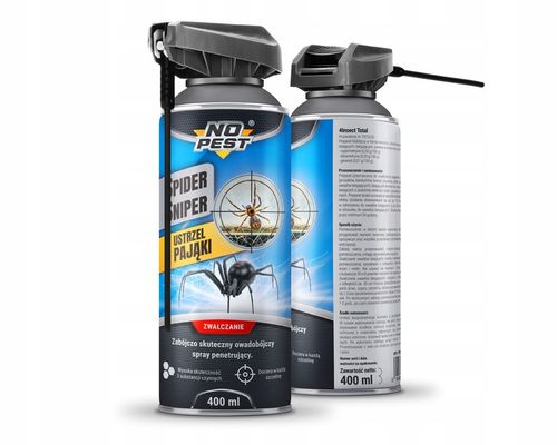 ŚRODEK PŁYN SPRAY PREPARAT NA PAJĄKI PAJĘCZAKI NO PEST 400ML SPIDER na Arena.pl