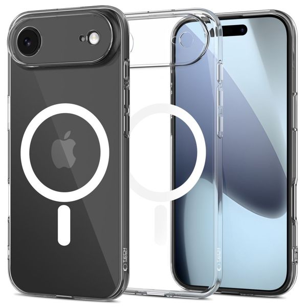 Etui TECH-PROTECT FlexAir MagSafe do iPhone 17 Air Przezroczyste zdjęcie 1