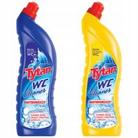 2X TYTAN PŁYN DO MYCIA TOALETY WC BAKTERIOBÓJCZY MIX 2x1200ml