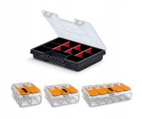 Szybkozłączki WAGO zestaw komplet 221 60szt.