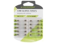 Bezpieczniki szklane 32 mm, 10 szt.