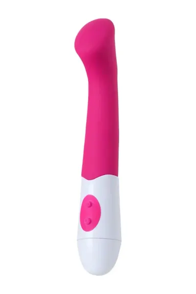 A-TOYS, Vibrator Ida, Silicone, Pink, 19 cm zdjęcie 2