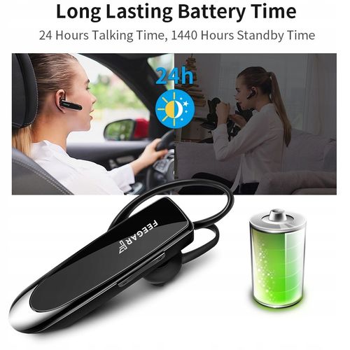 Zestaw Słuchawkowy Feegar Bf300 Bluetooth 5.0 24H na Arena.pl