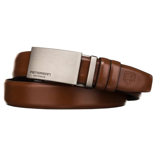 elegancki pasek męski z klamrą automatyczną - peterson na Arena.pl