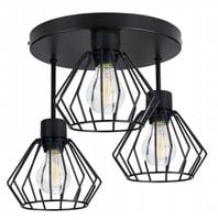 LAMPA plafon SUFITOWA ŻYRANDOL loft BRYLANT DRUT S