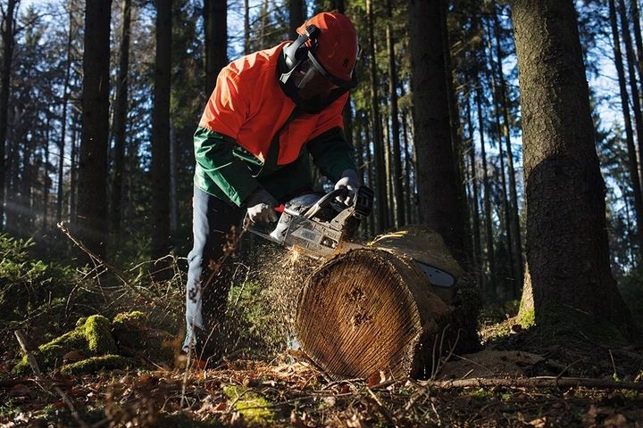 PIŁA SPALINOWA PILARKA ŁAŃCUCHOWA DO DRZEWA 5.2KM 56cm3 + SIEKIERA + OLEJ zdjęcie 8