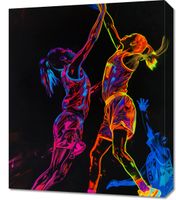 Obraz 50x60cm Mecz W Kosza