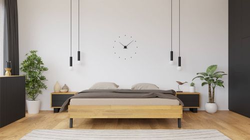 Łóżko dębowe MONA 140x200 na Arena.pl