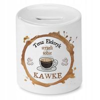 Skarbonka Dla Elektryka Idealny Imieniny Prezent Z Nadrukiem Ze Zdjęciem