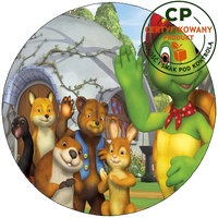 Opłatek na tort Franklin