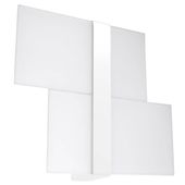 Biała lampa ścienna SL.1044 szklana lampa do przedpokoju