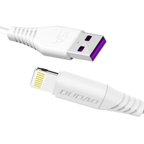 przewód kabel do iphone usb - lightning 5a 2m biały na Arena.pl