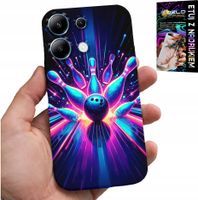 ETUI DO XIAOMI NOTE 13 5G - KRĘGLE BOWLING STRIKE POKROWIEC, PLECKI