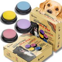 DŹWIĘKOWE MÓWIĄCE PRZYCISKI DLA PSA DO NAGRYWANIA NAUKI I ZABAWY